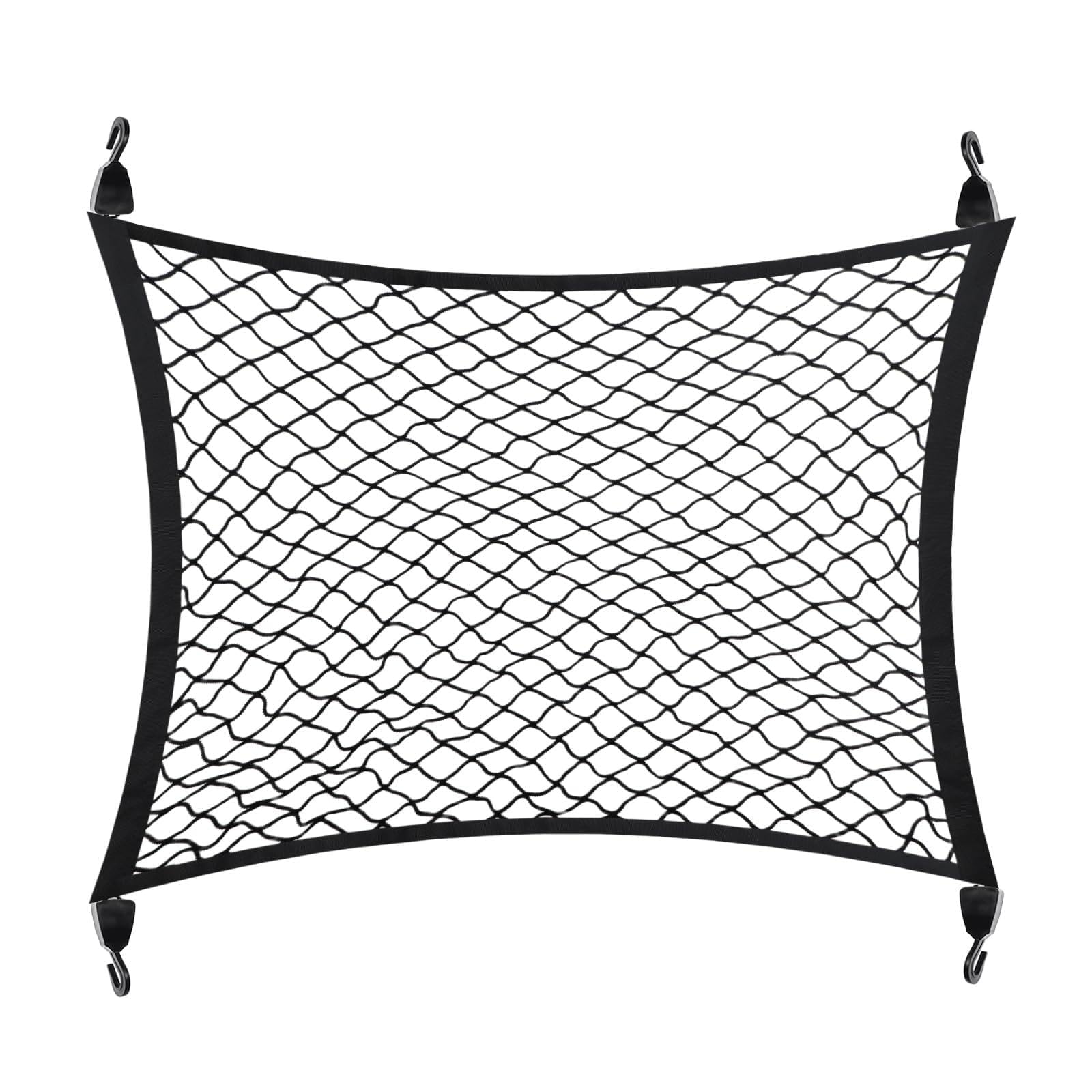 Photo 1 of 31.50 * 23.60 Inch Truck Cargo Net,Stretchable High Elastic Cargo Net for SUV for Trunk Organization & Storage,Truck Bed Netting for Cargos with Nets Hooks Car Accessories