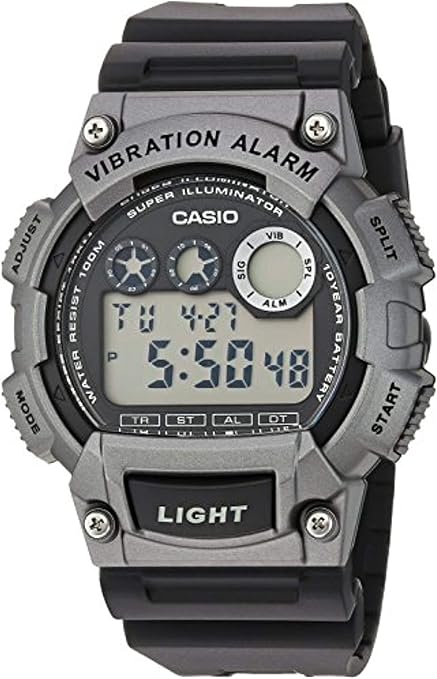 casio illuminator military green