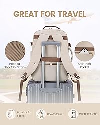 LOVEVOOK Travel Backpack as Personal Item Flight