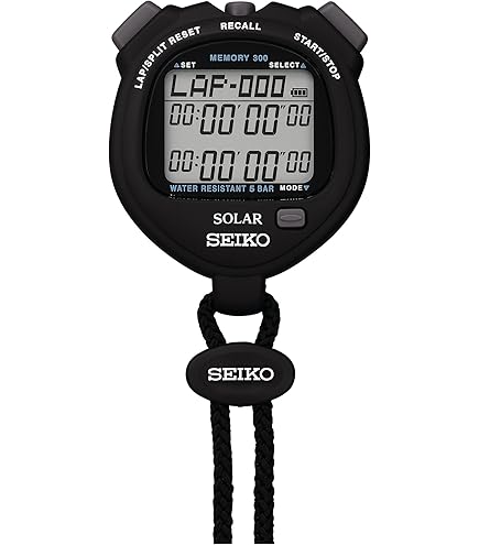 Amazon.com: Seiko Soler Interval Timer SVAJ101 f (Stylish