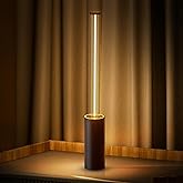 SisiHokai Portable Cordless Lamp, 3-Way Touch USB Rechargeable Battery Operated Table Lamp, Minimalist Small Lamp for Bedside