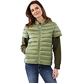 Martha Stewart Women’s Quilted Down Puffer Vest, Lightweight Short Sleeve Jacket with Pockets, Warm Winter Coat