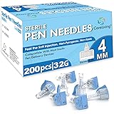 CareLiving 200 Count Insulin Pen Needle 32G 4 mm