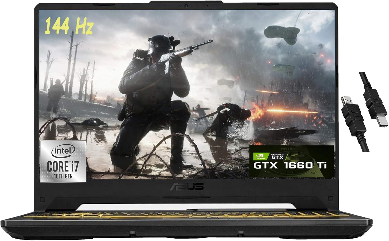 2021 Flagship Asus TUF F15 Gaming Laptop 15.6