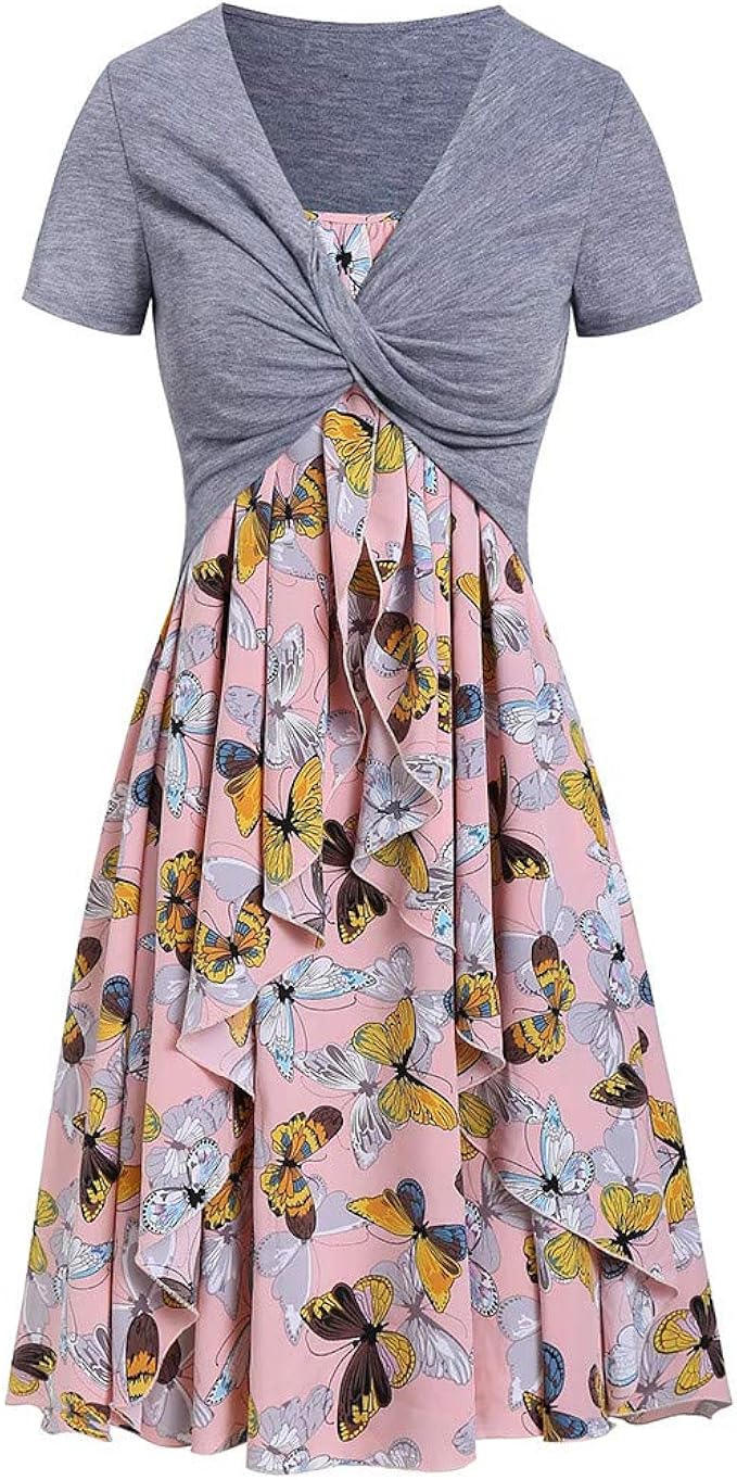 sundress and cardigan