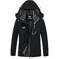 Amazon.com: Spmor Women's Warm Ski Jacket Waterproof Hooded