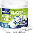 Cleaning Tablets for Espresso & Coffee Machine 40 Tabs - compatible with Breville, Bosch, Philips, Casabrews, KitchenAid, De'Longhi, Ninja