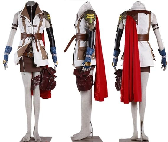Lightning Cosplay Outfit Anzug Kleidung Kostüm Anime Halloween Karneval Cosplay Costume
