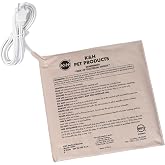 K&amp;H Pet Bed Warmer, Safety Listed, Cat Heating Pad, Small 9x8.5in Tan | Create Your Own Heated Cat Bed with The K&amp;H Warmer, Waterproof Indoor Heated Warming Pad Insert, Smart Automatic Temperature