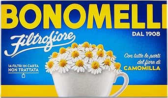 Bonomelli Filtrofiore Tutte Le Parti Del Fiore Di Camomilla 14 Filtri Amazon It Alimentari E Cura Della Casa