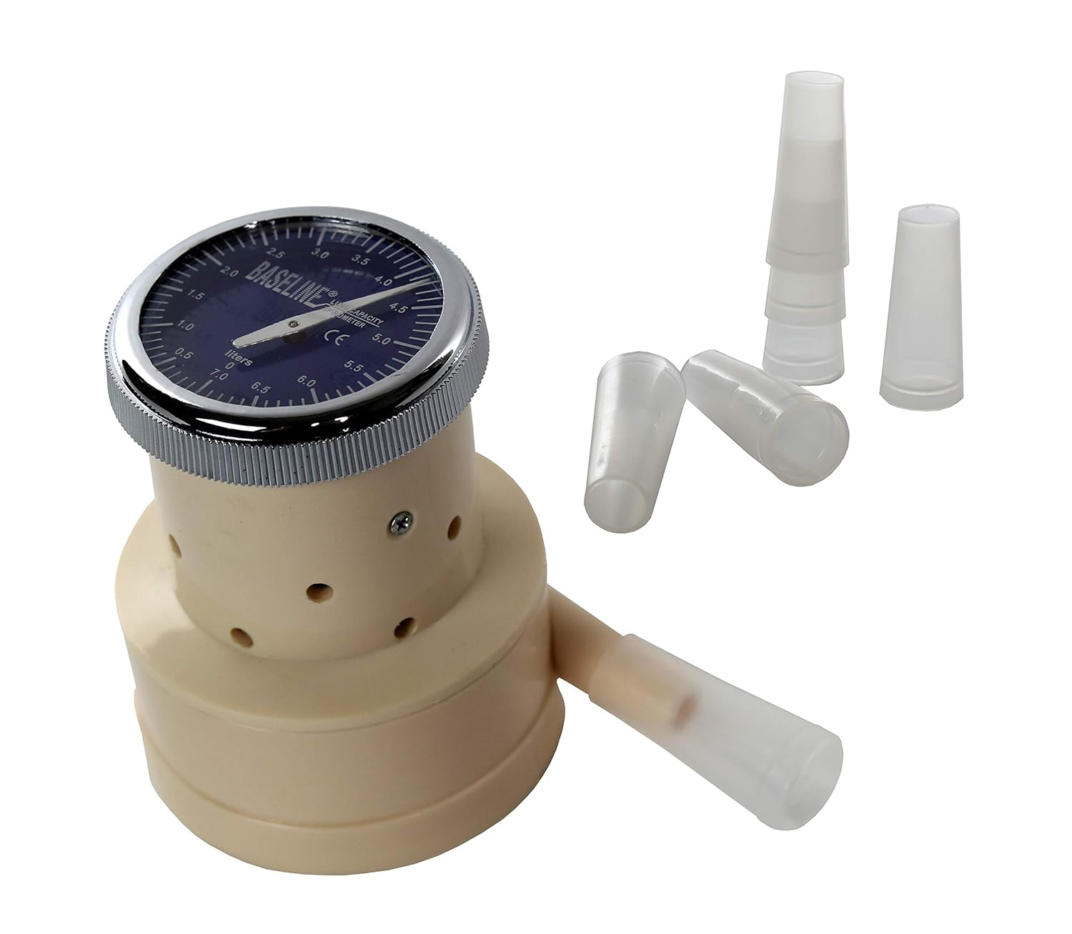 FEI 121710 Baseline Windmill Type Spirometer with 50 Plastic