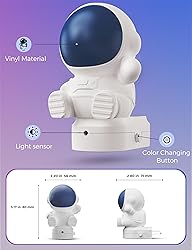 L LOHAS LED Night Light for Kids, 3D Space Night