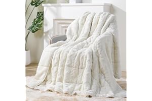 Eazfy Pro Super Soft Fuzzy Sherpa Fleece Weighted Blanket, 20 lbs Dual Sided Fluffy Heavy Weighted Blankets for Adults - No Bunching with Double Layers of Soft Inner Lining (60"x 80", 20 Pounds)