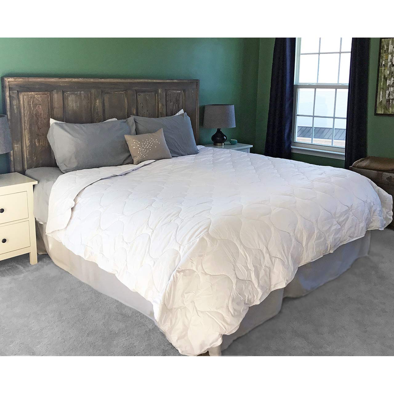 Alpaca Duvet Hypoallergenic Comforter/Down Alternative 100 Alpaca Wool Filling with 100