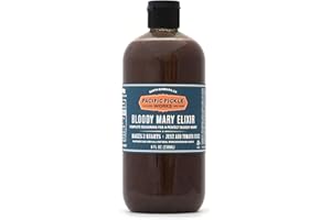 PACIFIC PICKLE WORKS Bloody Mary Elixir (1-pack) - All natural Bloody Mary seasoning mixer 16oz squeeze bottle