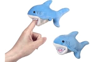 Ice King Bear Little Shark Finger Puppets Stuffed Animals Plush Toy (2 pcs)