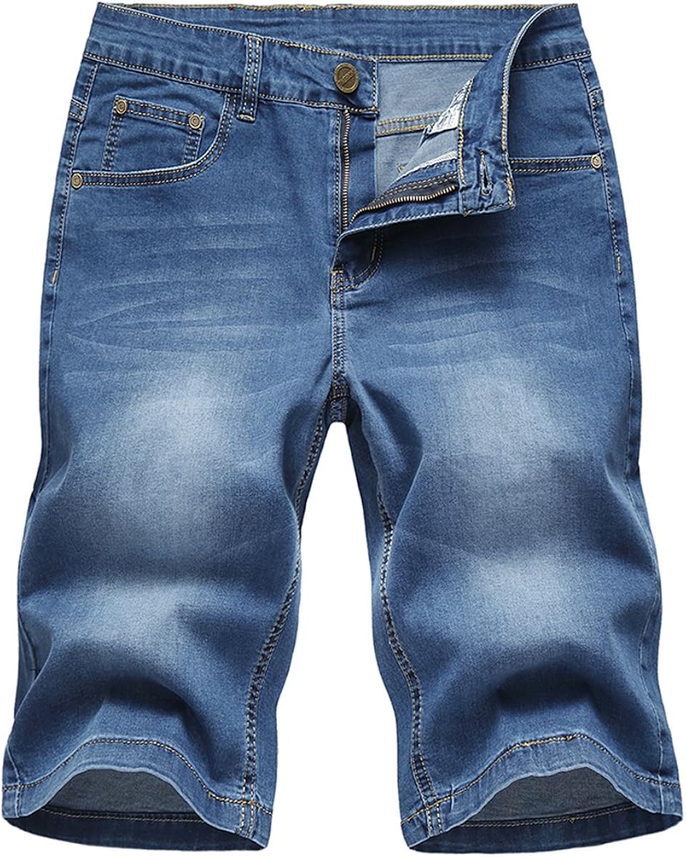 Amazon Yffushi メンズ ハーフパンツ デニム ジーンズ 全4柄 綿 ショートパンツ ダメージ 短パン 半パン 半ズボン ショーパン カーゴパンツ カジュアル お洒落 ストレッチ ショートパンツ 通販