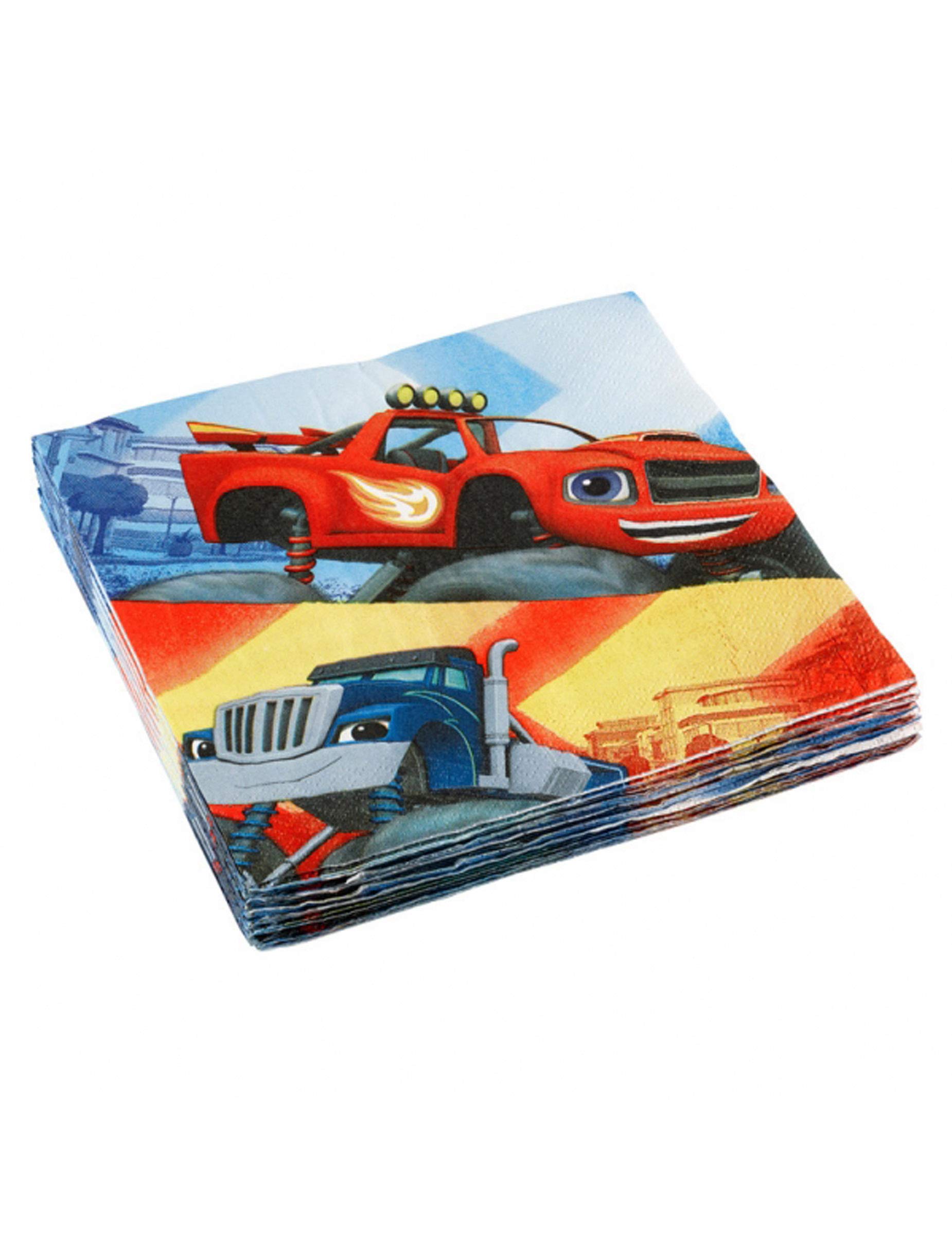 Blaze and the Monster Machines - Napkins, Pack of 20 (Amscan 9901355)