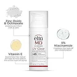 Bundle of EltaMD UV Clear Face Sunscreen SPF 46
