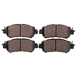TRQ Front Brake Pads Ceramic Compatible with