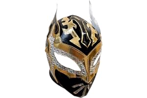 MASK MANIAC SIN CARA LYCRA Small Lucha Libre Wrestling Mask - Costume Wear - BLACK