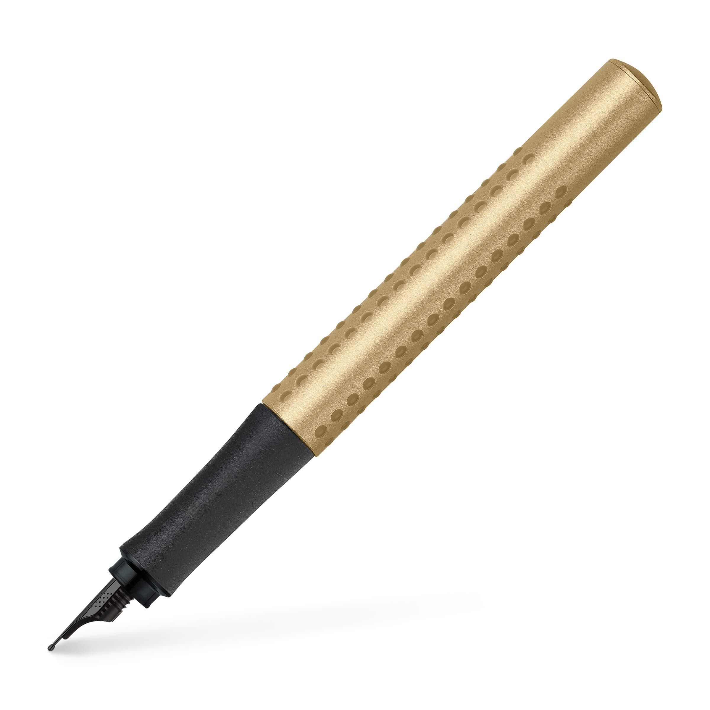 Faber-Castell Grip Edition F Fountain Pen - Gold