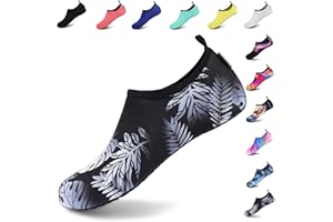 VIFUUR Water Sports Shoes Barefoot Quick-Dry Aqua Yoga Socks Slip-on for Men Women
