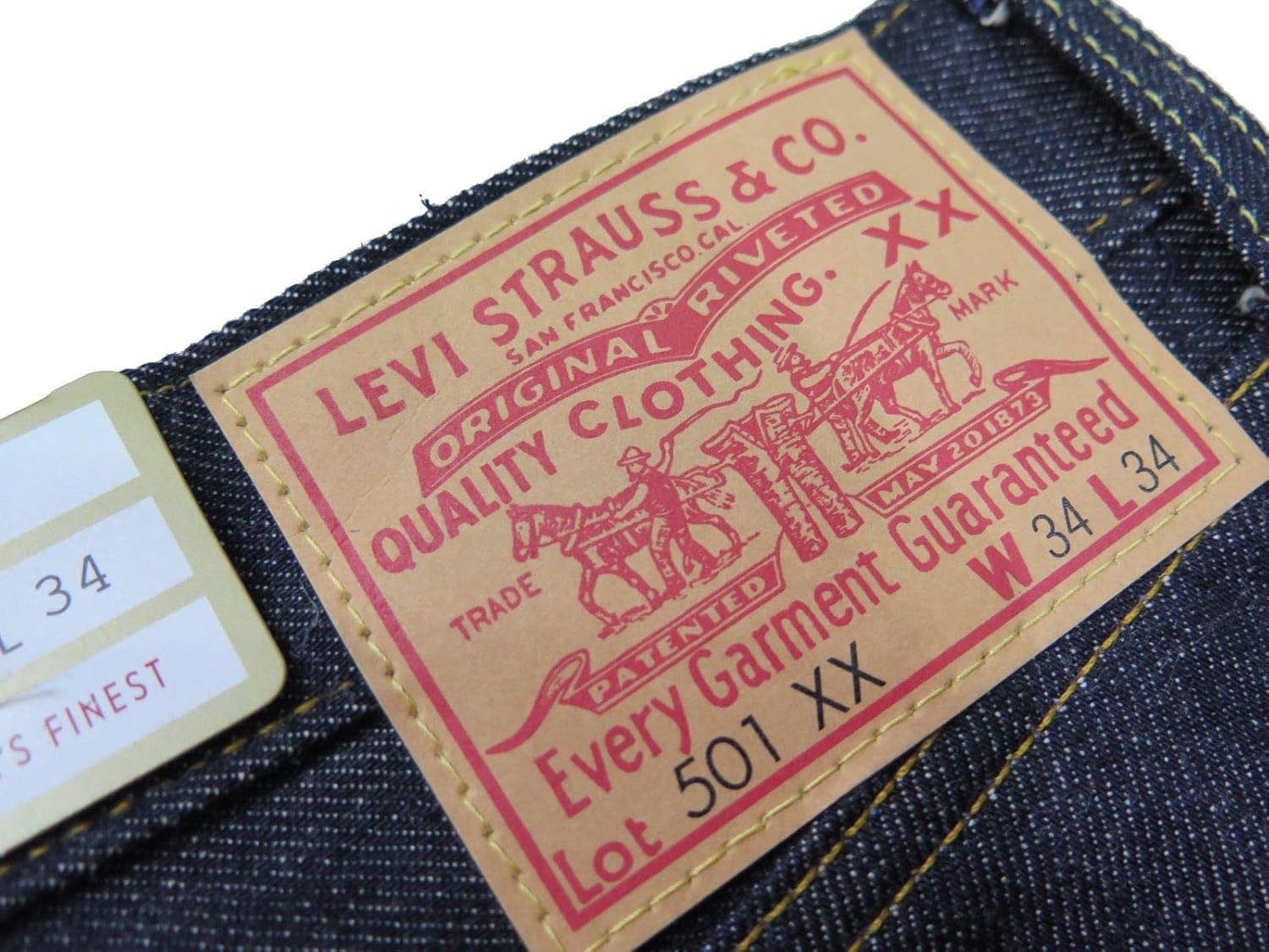 Amazon 1955年モデル Lvc リーバイス 501xx ストレートジーンズ 生デニム Levis 501xx 1955 Model ジーンズ 通販