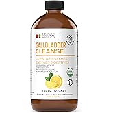 Gallbladder Cleanse - Complete Natural & Organic Liquid Gallbladder Cleanse & Digestive Aid (8oz)