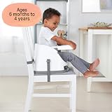 Ingenuity Baby Base 2-in-1 Seat Slate Booster Chair Ages 6 Months+ view 7