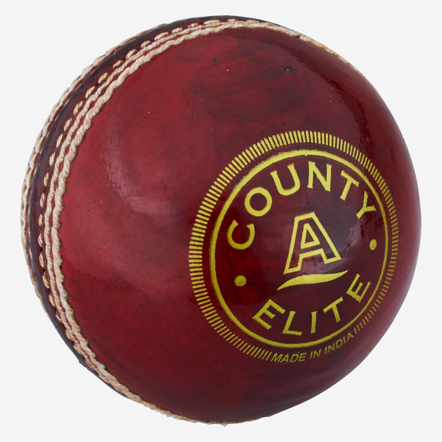 Readers Unisex's County Elite Cricket Ball 5.5oz, Red, Mens 1A4512M01
