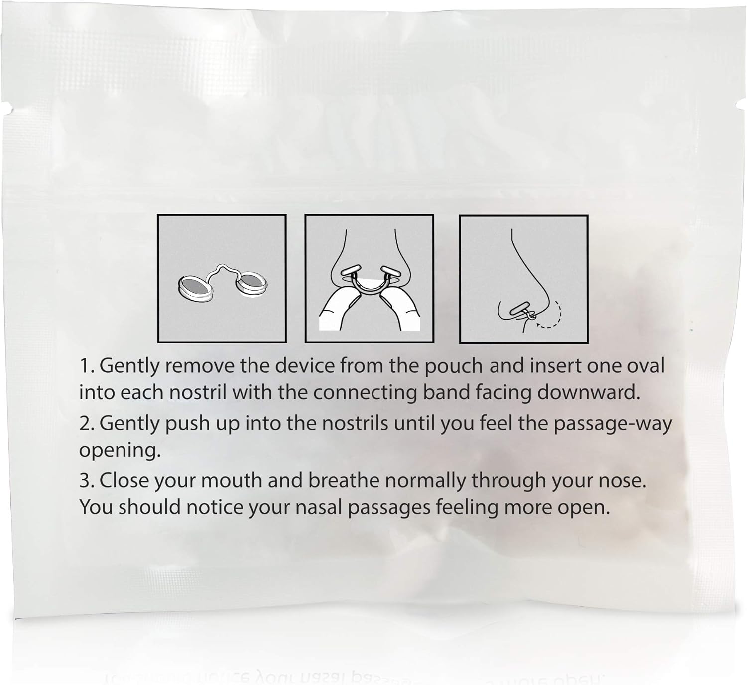 Sleepwell Sleep/Snore Internal Nasal Dilator for Snoring Relief, Congestion Relief, Restful Sleep, Restorative Sleep, Increase Airflow, Soft, Comfortable, Latex Free, Drug Free, Nasal Strips, 12Count: Health & Personal Care