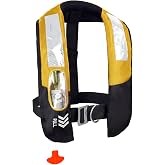 Automatic Inflatable Life Jacket,Preserver PFD for Adults,Life Vest for Adult,Supports Weight up to 330 pounds