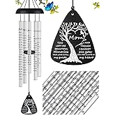 36'' Sympathy Memorial Wind Chimes for Loss of Mother Condolence Sympathy Memorial Gifts for Loss of Mom Mother Windchimes in Memory of A Loved One