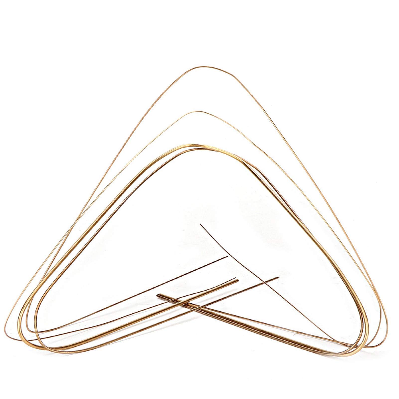 4pcs 0.5mm 0.7mm 1.0mm 1.5mm Gold Silver Copper Welding Rods,Flexible and Soldering Wire Welding Rods for Jewelry Making Kit Copper Craft Welding Materials