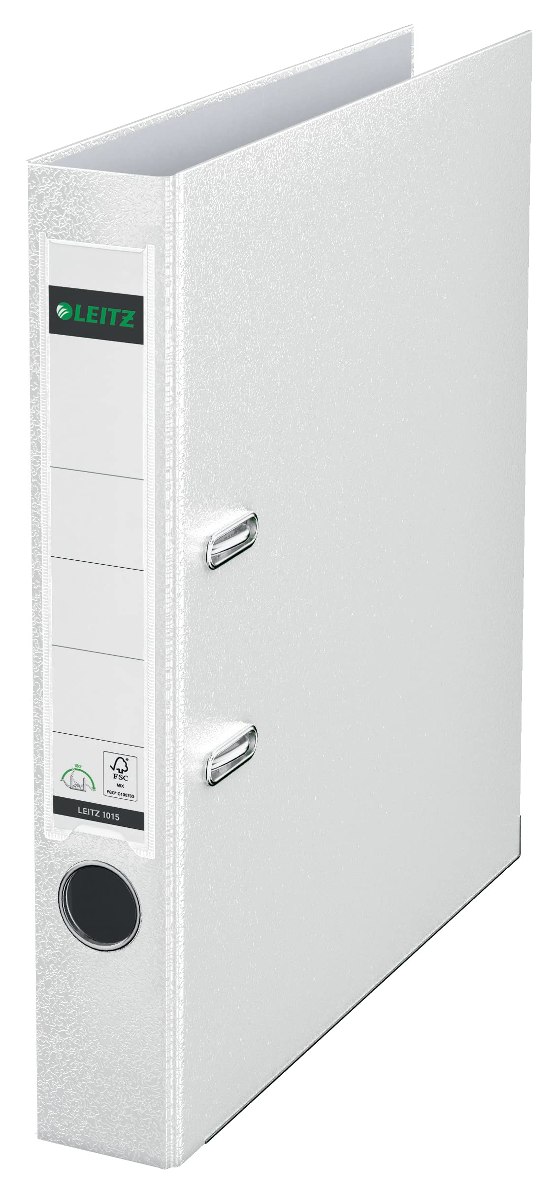 Leitz Lever Arch File, White, A4, 50mm Width, Plastic, 10155001