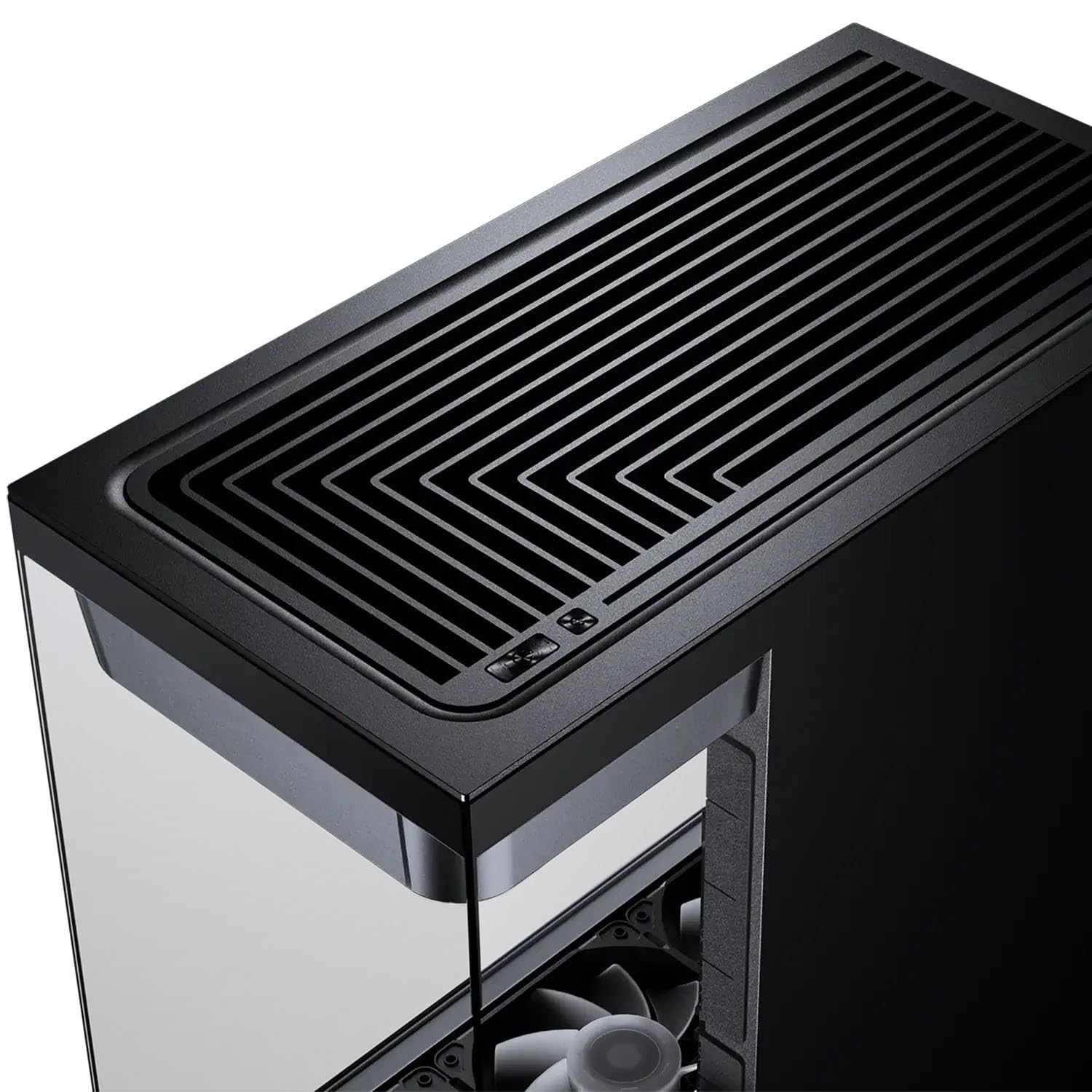 PHANTEKS Evolv S2 PC-Gehäuse Schwarz | E-ATX Midi-Tower mit Panorama-Glas, RGB, Back-Connect, 4X 120 mm Lüfter vorinstalliert 3