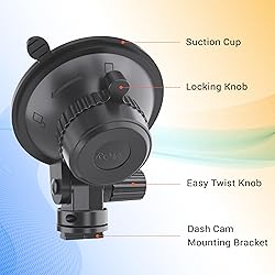 ROVE Suction Cup Mount for R2-4K, R2-4K PRO and