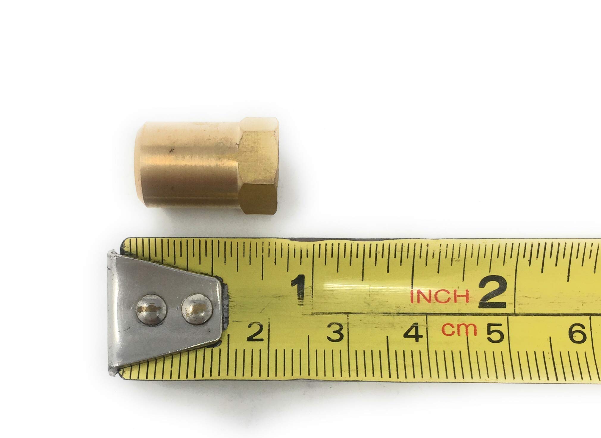 Gas Female Cap ORIFICE 1/8