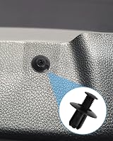 JatilEr 100 Pcs Car Trim Clips Universal Push Rivets Nylon Fasteners 6 Sizes view 5