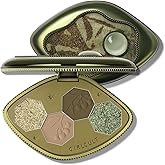 GIRLCULT 4-Color Eyeshadow Palette – Pigmented Makeup Palette with Matte & Shimmer Finishes, Long-Lasting & Blendable, Built-in Mirror, Ideal for Natural Eye Looks or Smoky Eye Kit #60