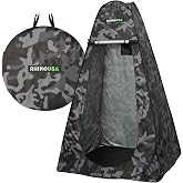 Rhino USA Portable Pop Up Privacy Changing Tent - Ultimate Outdoor Camping Shower, Camp Toilet, Rain Shelter for Beach and Ca