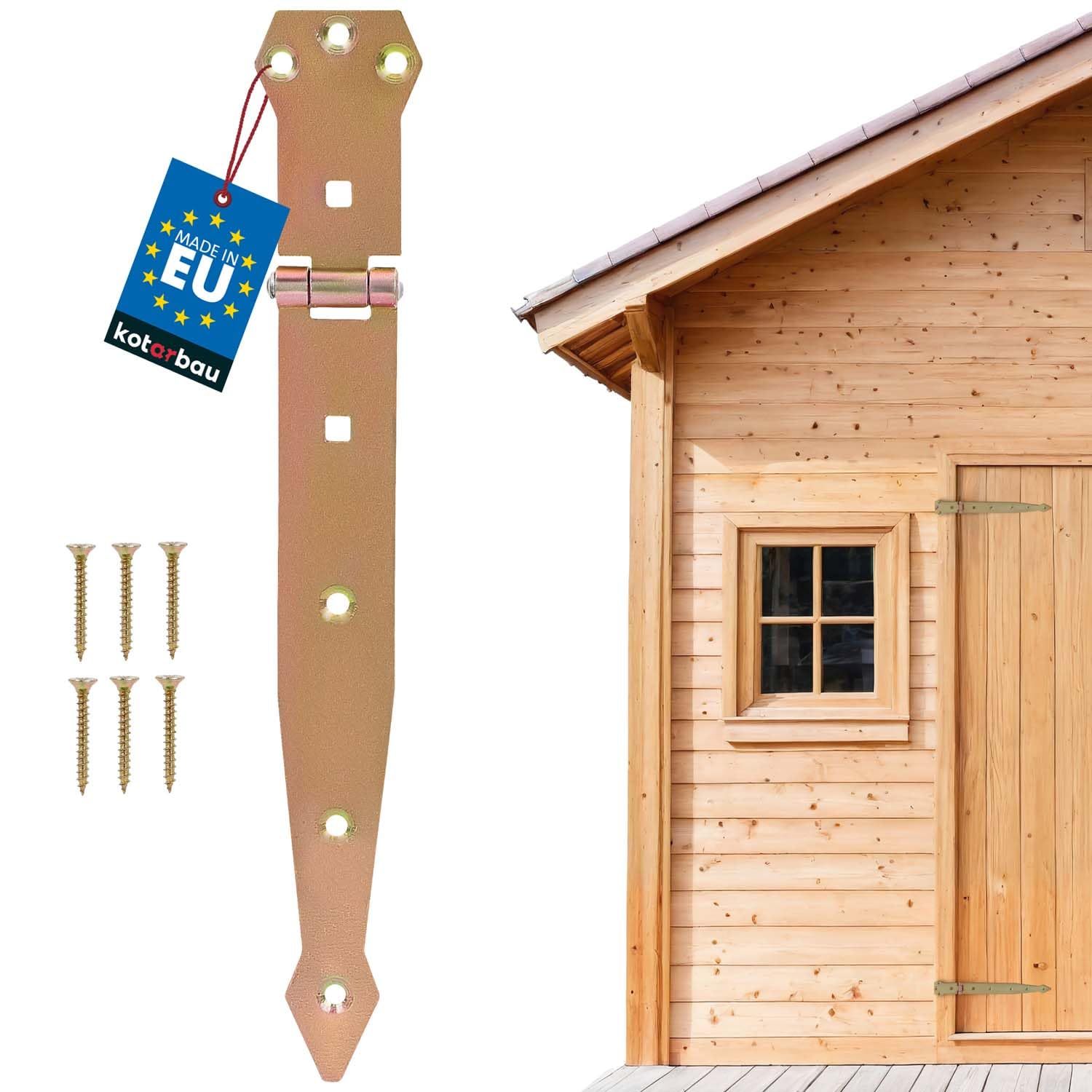 KOTARBAU 05907465900522 Throwing hangings, Yellow, 250 mm