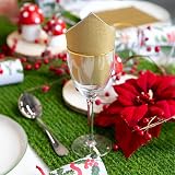 Talking Tables Soft Gold 2ply Paper Napkins 33cm x 33cm 100 Pack view 8