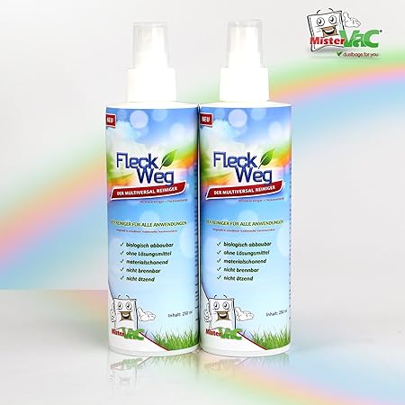 2x FleckWeg Multiversalreiniger á 250ml Sprühflasche