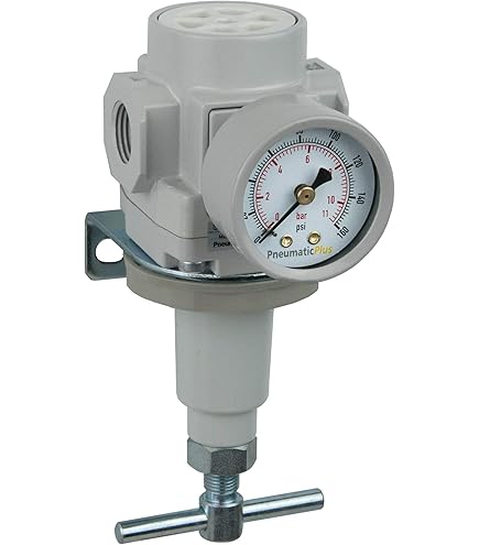 thumbnail image 2 of Pressure Regulator Water With Pressure Gauge,Pressure Reducing Valve Pressure Regulator Water Pressure Regulator 1 2inch 2 of 12