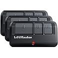 LiftMaster 893Max Security+ 2.0 3-Button Gate Operator Remote Control with Visor Clip - Pack of 3