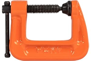 Pony Jorgensen 2610 1-Inch C-Clamp, Orange