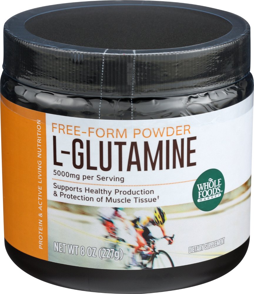 Amazon.com: Whole Foods Market, L-Glutamine Powder, 8 oz: Health & Personal Care