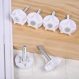 IRYNA 4Pcs Headboard Bolts M8 Fixings Screws Washers Divan Bed view 7